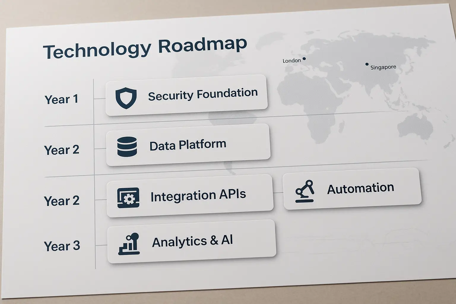 How to Build a 3 Year Technology Roadmap for Your Business