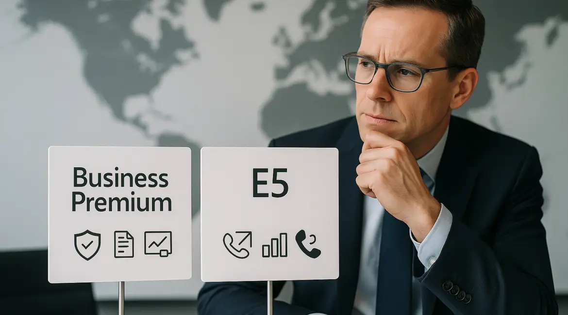 Microsoft 365 Business Premium vs E5: Which Is Right for You?