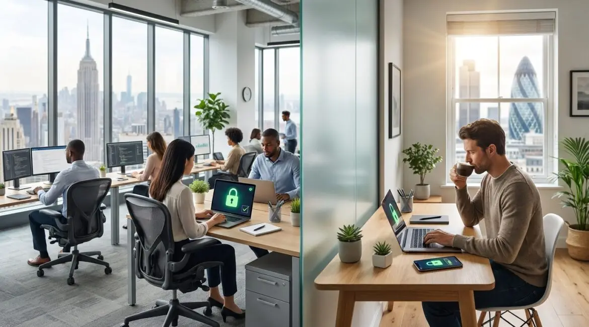 How to Manage Employee Device Security in a Hybrid Workplace