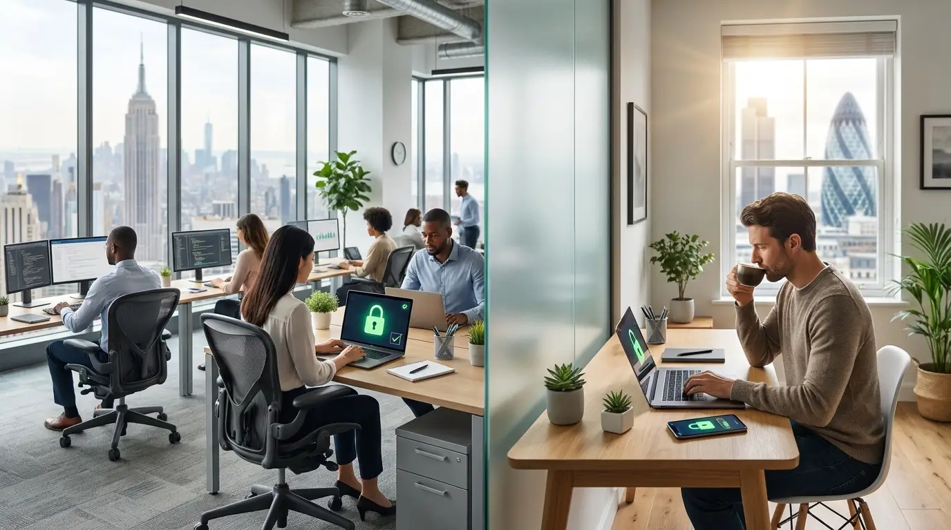 How to Manage Employee Device Security in a Hybrid Workplace
