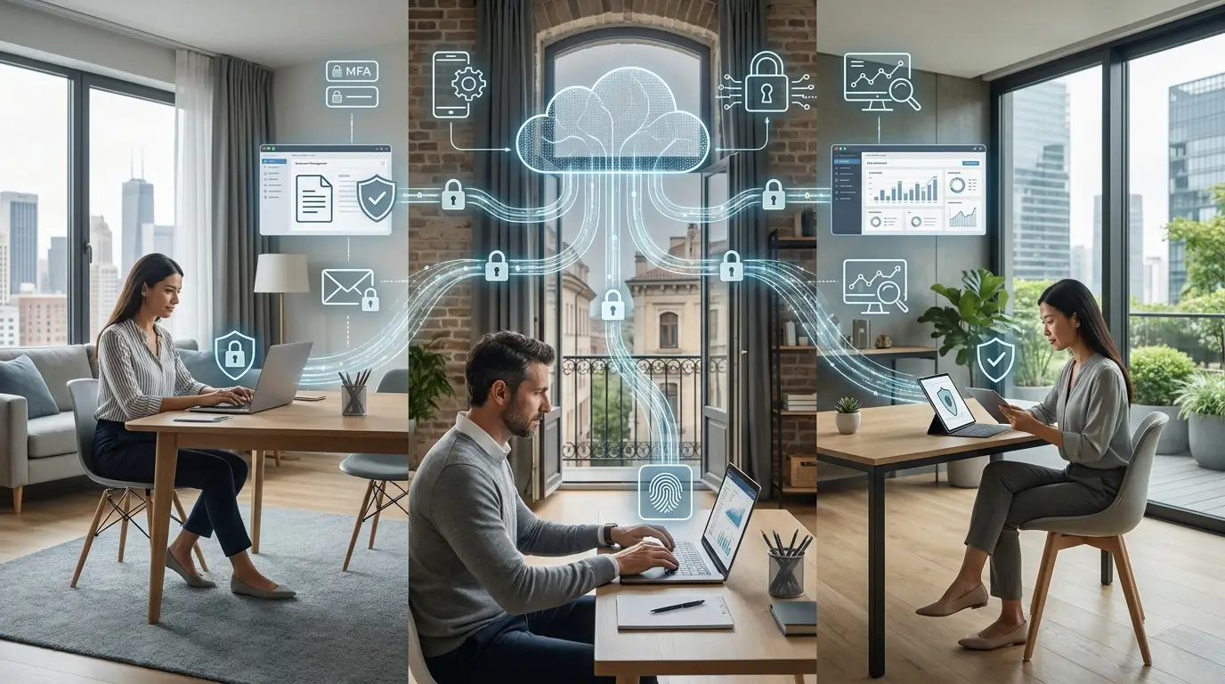 What Is Secure Remote Work Infrastructure and How Does It Work?