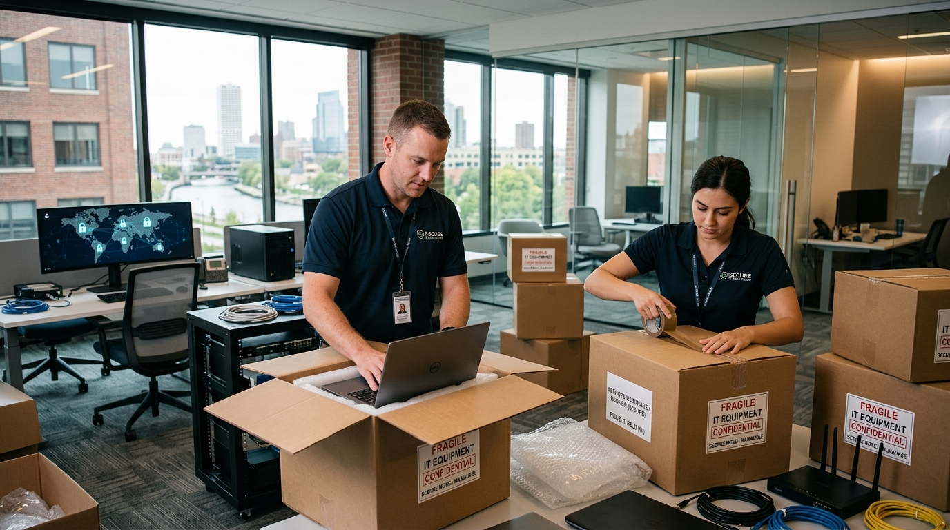 How to Protect Business Data During Office Relocations