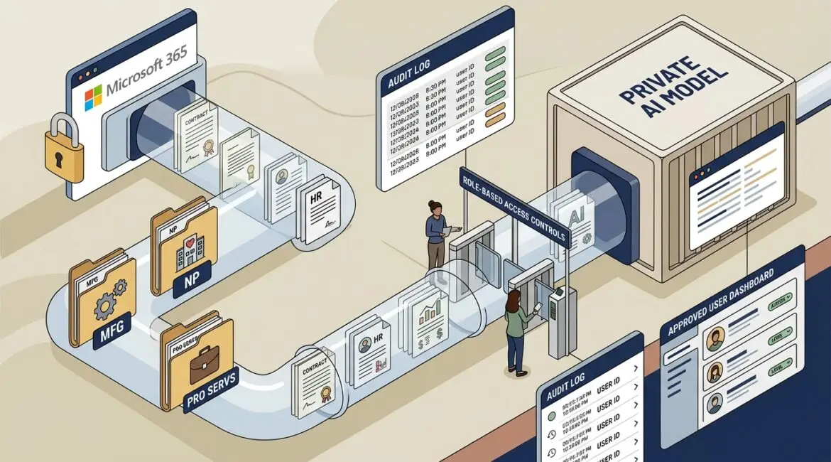 How Can Private AI Models Be Used with Confidential Company Documents?