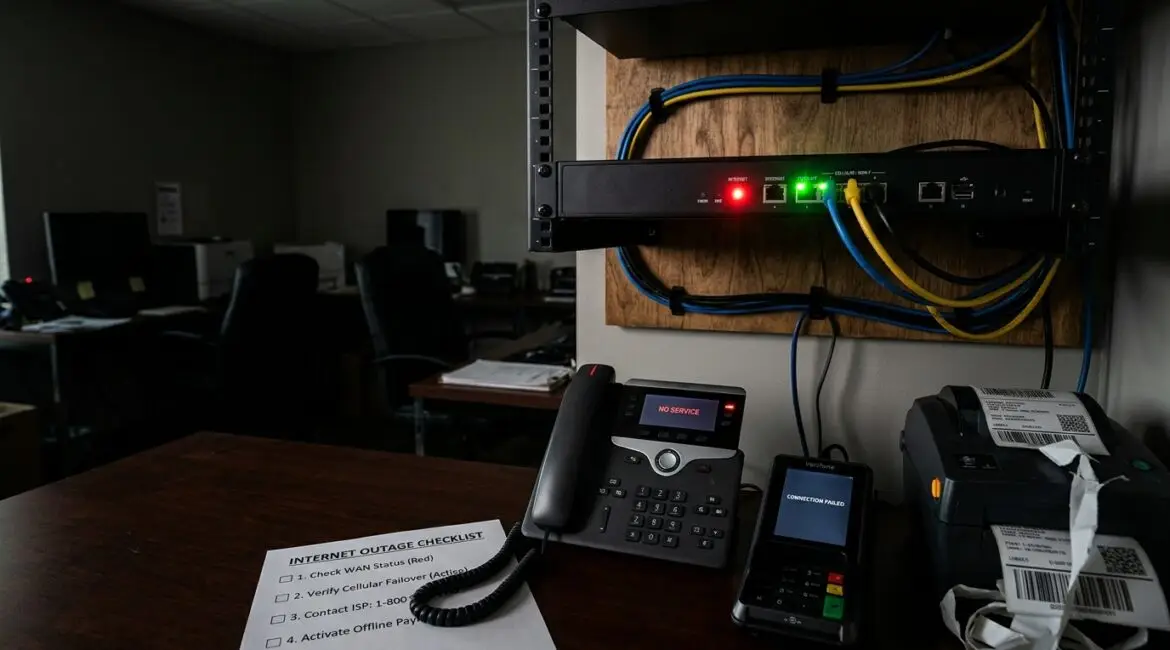How Should Businesses Prepare for an Internet Outage?