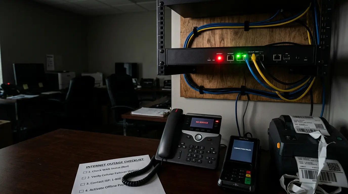 How Should Businesses Prepare for an Internet Outage?