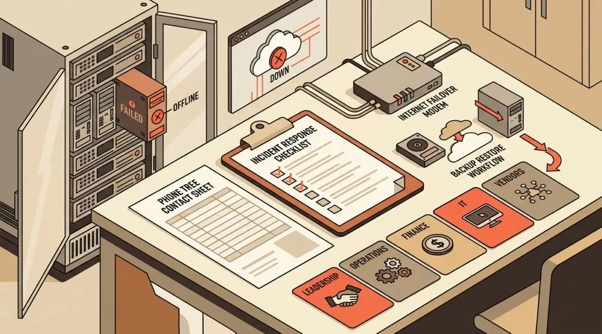 What Is an Emergency IT Response Plan and Who Should Be Involved?